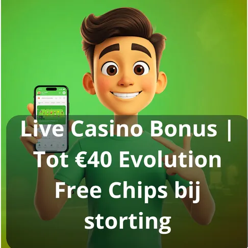 Live Casino Bonus tot €40 bij Qbet Casino