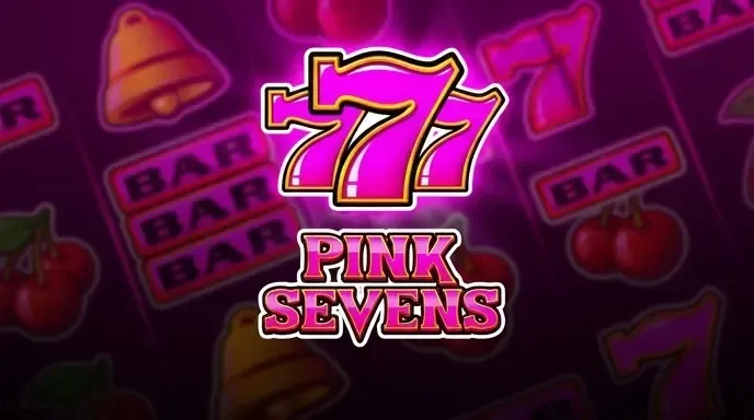 Qbet Casino Pink Sevens gokkast met klassieke fruitautomaatsymbolen