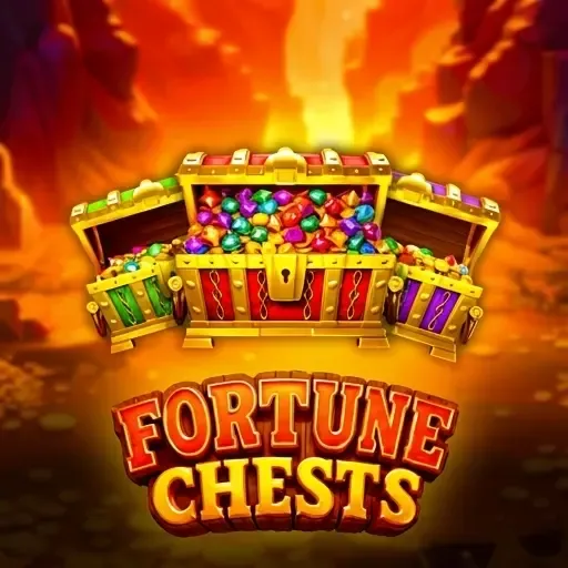 Qbet Casino Fortune Chests gokkast met schatkisten en juwelen