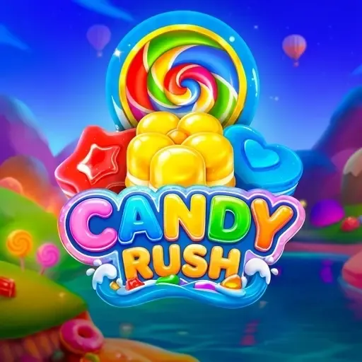 Candy Rush gokkast spelen – zoet snoepthema bij Qbet Casino